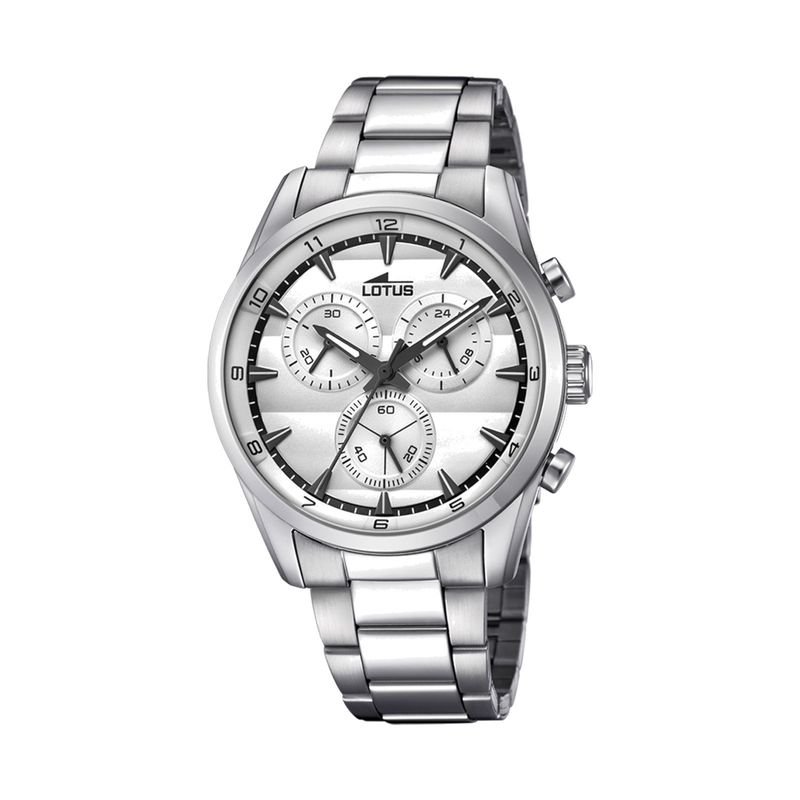 LOTUS - Reloj 18365/1 Lotus Blanco Hombre Chrono