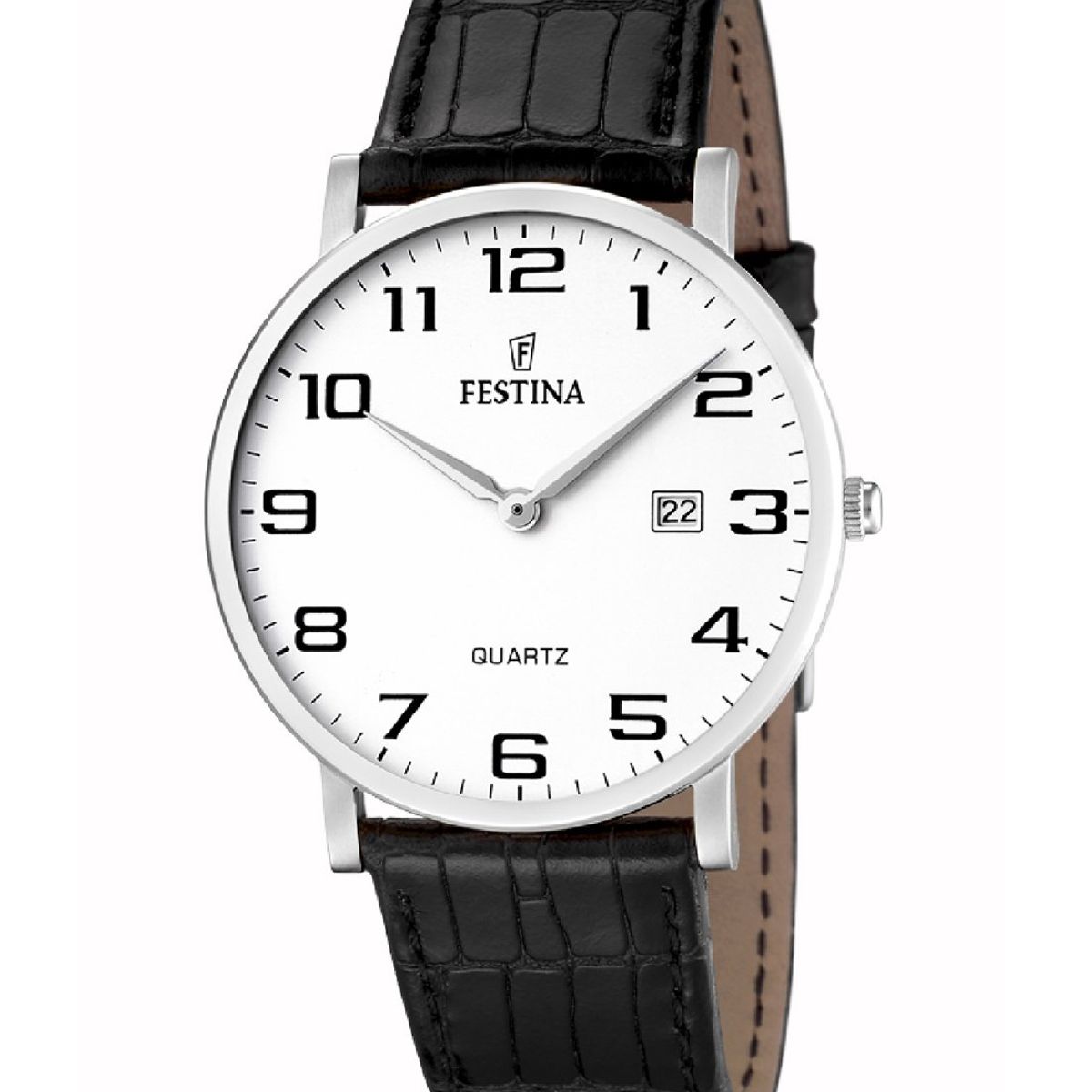 FESTINA - Reloj F16476/1 Festina Blanco Hombre Correa Clásico