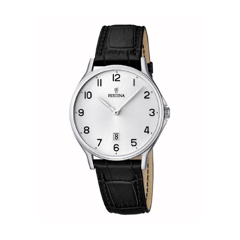 FESTINA - Reloj F16745/1 Festina Blanco Hombre Correa Clasico