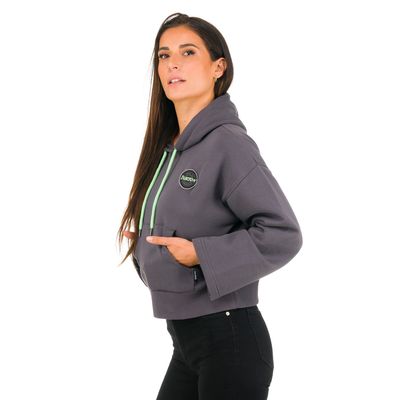 Imagen 2 del producto Polerón Mujer Retro W Grafito