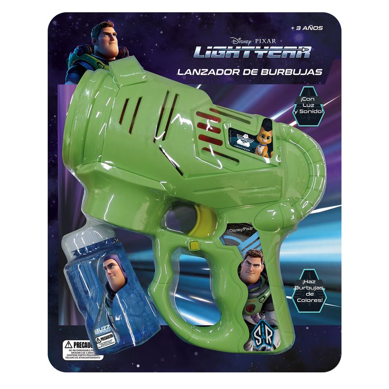DISNEY - Lanzador De Burbujas con Luz Lightyear Disney