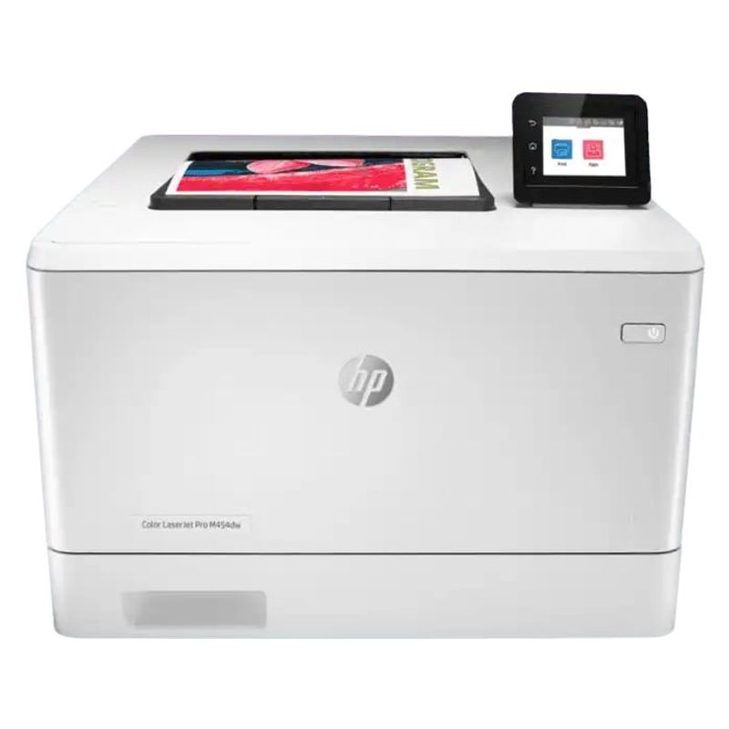HP - Impresora Simple Función Laserjet Pro M454dw  Wifi Blanca