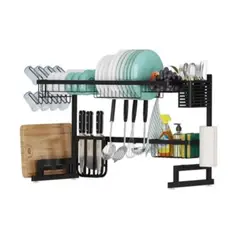 GENERICO - Rack Escurridor Secador De Platos Accesorios De Cocina 65 Cm