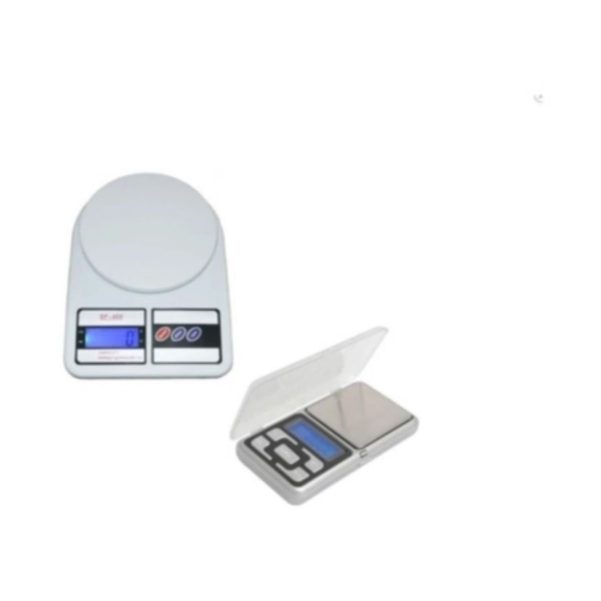 GENERICO - Balanza Digital De Cocina + Pesa Gramera Hasta 500 Gr.