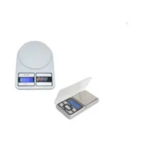 Balanza Digital De Cocina + Pesa Gramera Hasta 500 Gr.