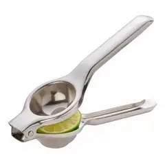 GENERICO - Exprimidor Manual De Limón Citricos De Acero Inoxidable Gris