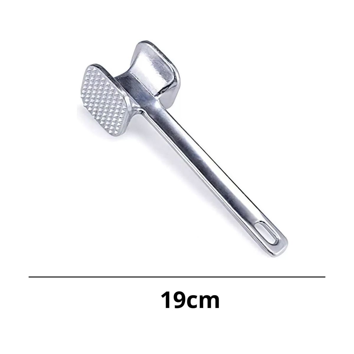 GENERICO - Martillo Ablandador De Carne De Acero Inoxidable