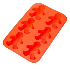 GENERICO - Molde De Silicona Para Queques Forma Muñecos De Jengibre