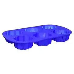 GENERICO - Molde De Silicona Forma Para Queque Con Forma Copo De Nieve