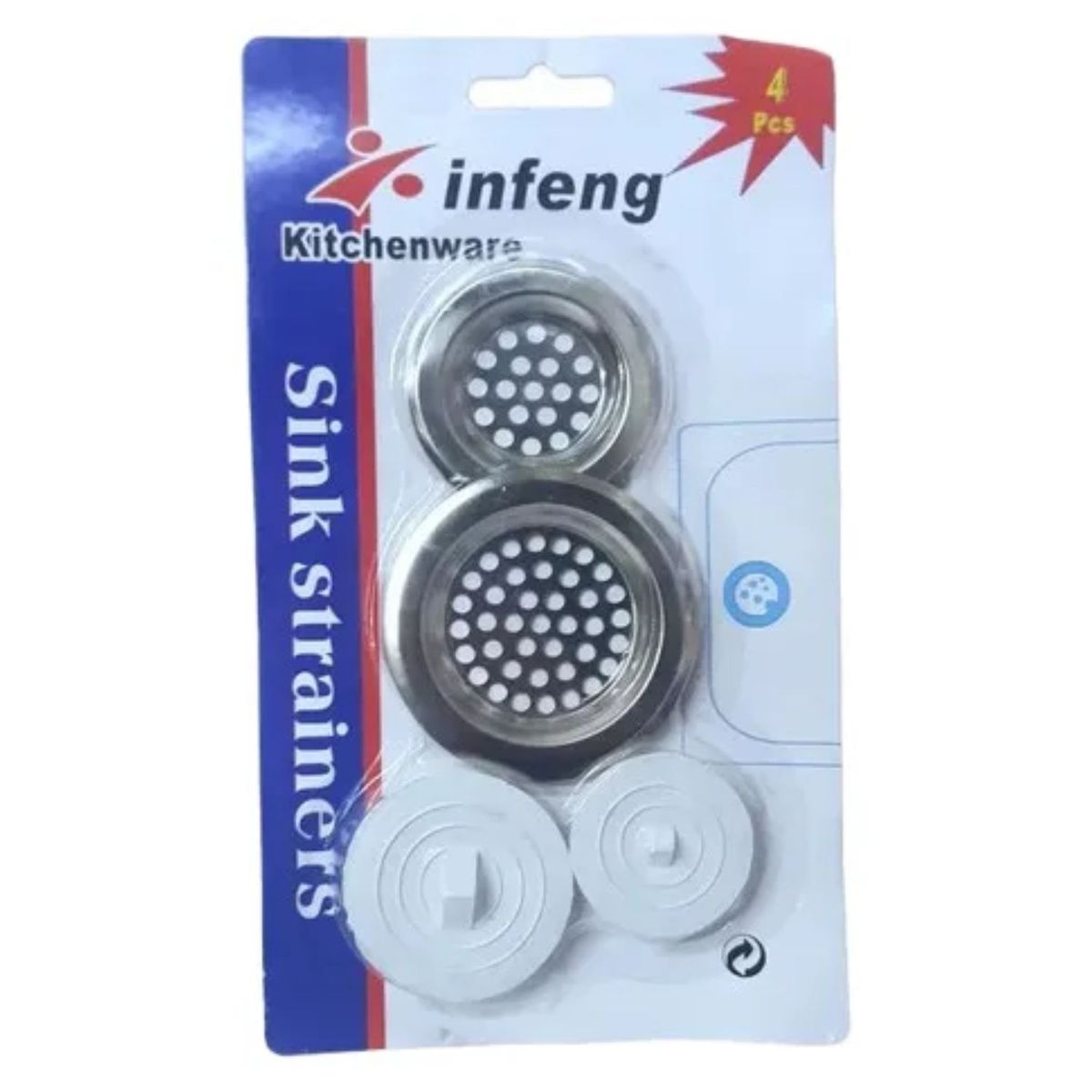 GENERICO - Set Rejillas Y Tapones Lavaplatos Fregadero Atrapa Basura