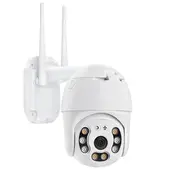 GENERICO - Cámara de seguridad IP Wifi Ptz Compatible Con Apple-Android para Exteriores