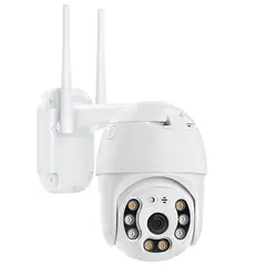 GENERICO - Cámara de seguridad IP Wifi Ptz Compatible Con Apple-Android para Exteriores