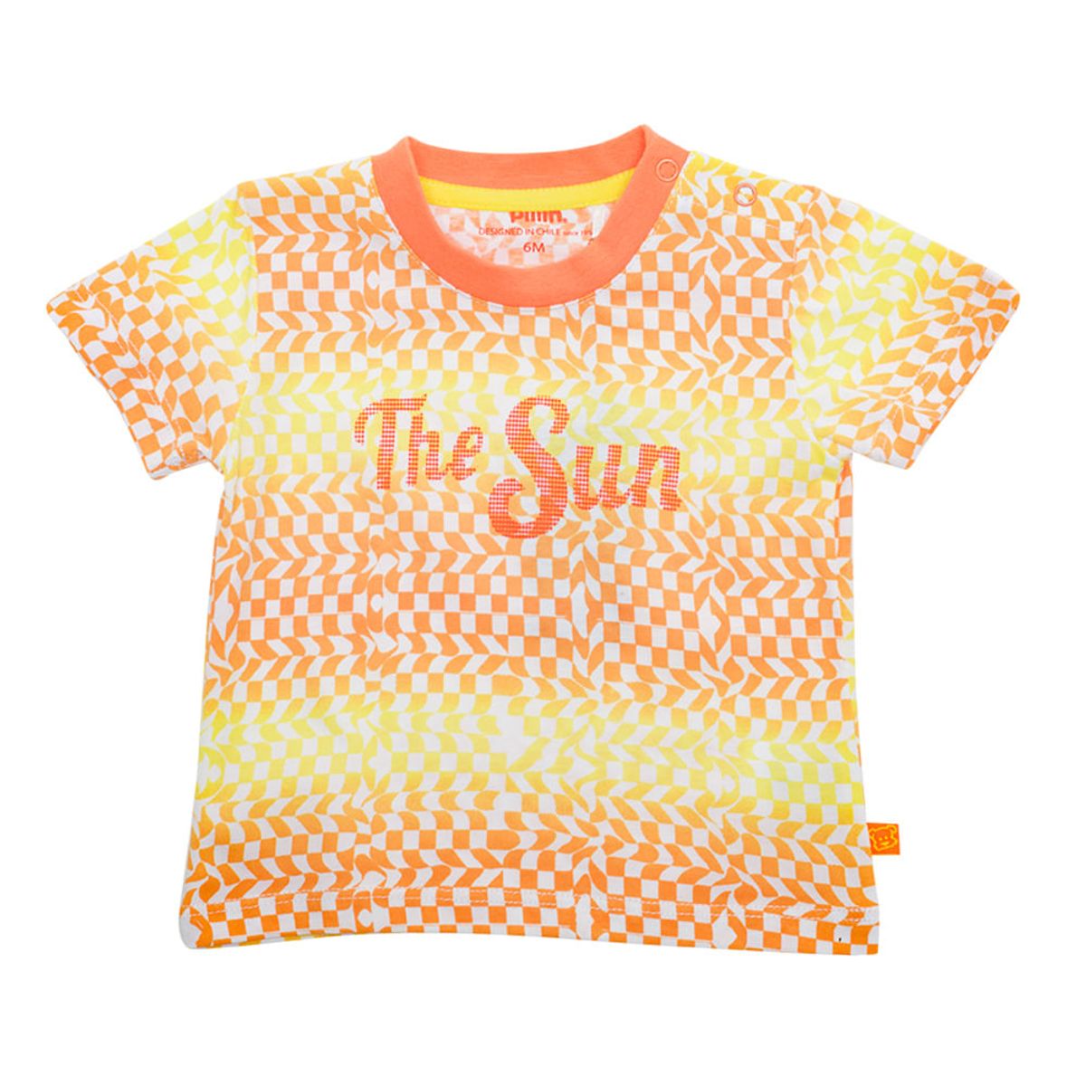 PILLIN - Polera Bebé Niño Naranja Pillin PILLIN