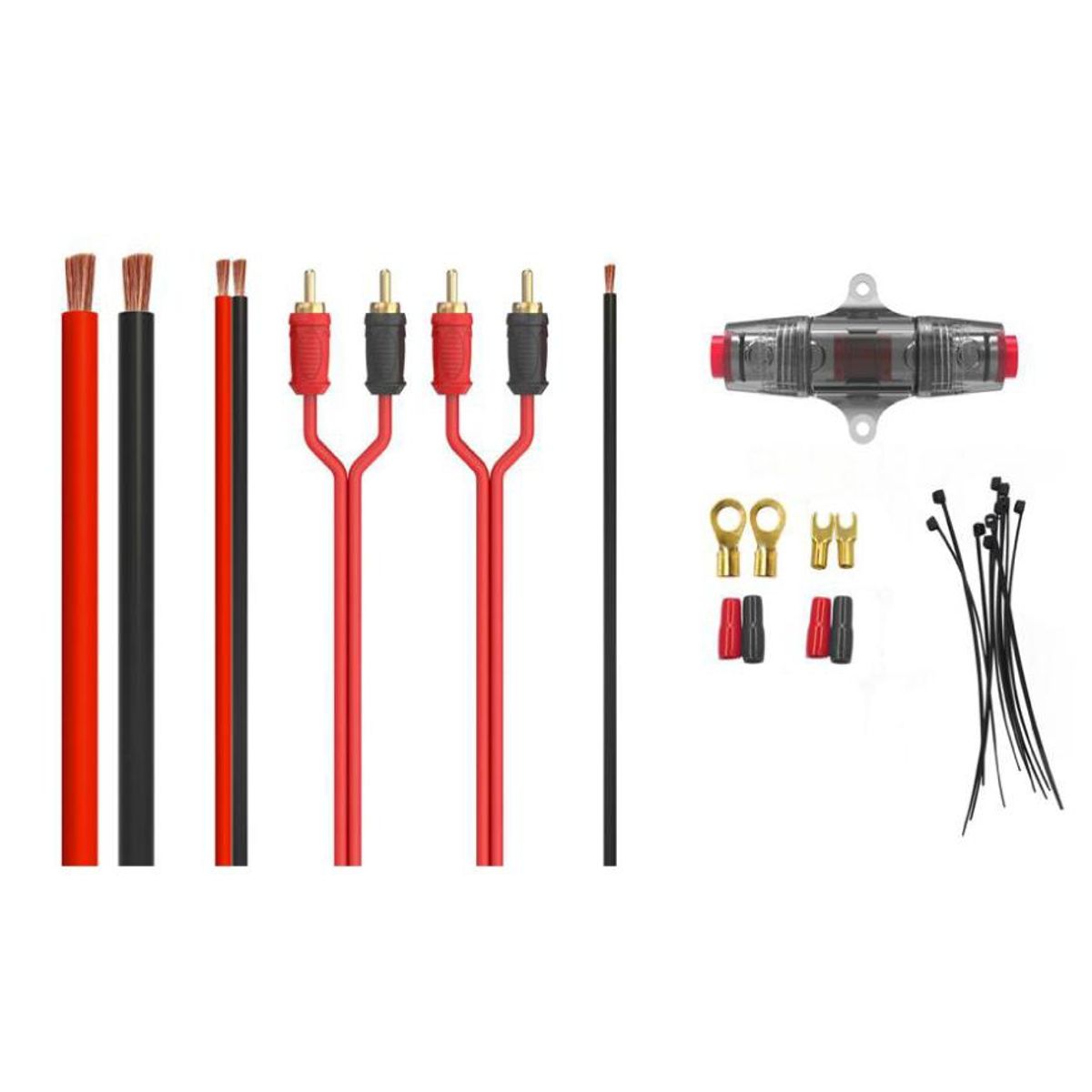 NAKAMICHI - Kit De Cables Amplificador Nakamichi calibre 4