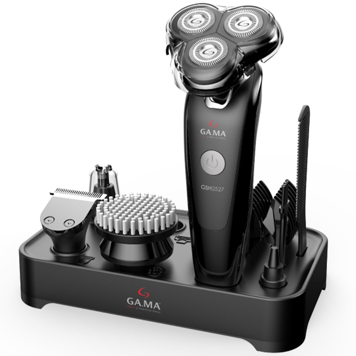 GAMA - Afeitadora Gama GSH2527 Wet Dry Cortapelos y Nose Trimmer