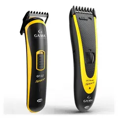 GAMA - Pack Cortapelos Clipper Gc542 y Trimmer Gt527 Sport Carga Usb