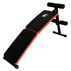 ATLETIS - Banco de Entrenamiento para Abdominales Home Fit A100 Negro