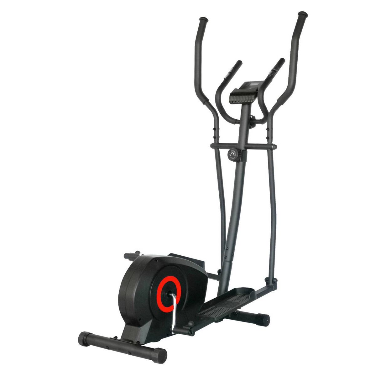 ATLETIS - Bicicleta Elíptica Magnética Volante 5 Kg Negro