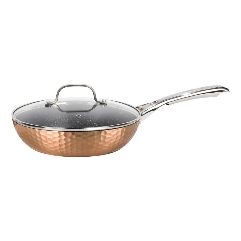 SIMPLIT - Sartén Antiadherente Tapa 28cm Copper Simplit