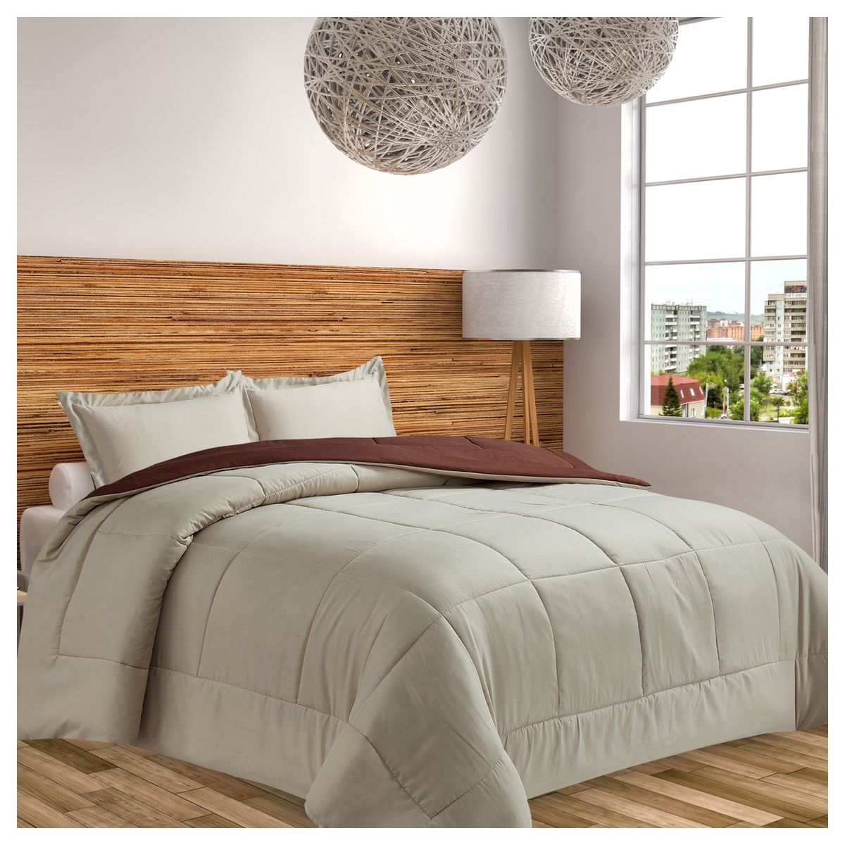 NOVAHUS - Plumón Reversible Marnie 2 Plazas