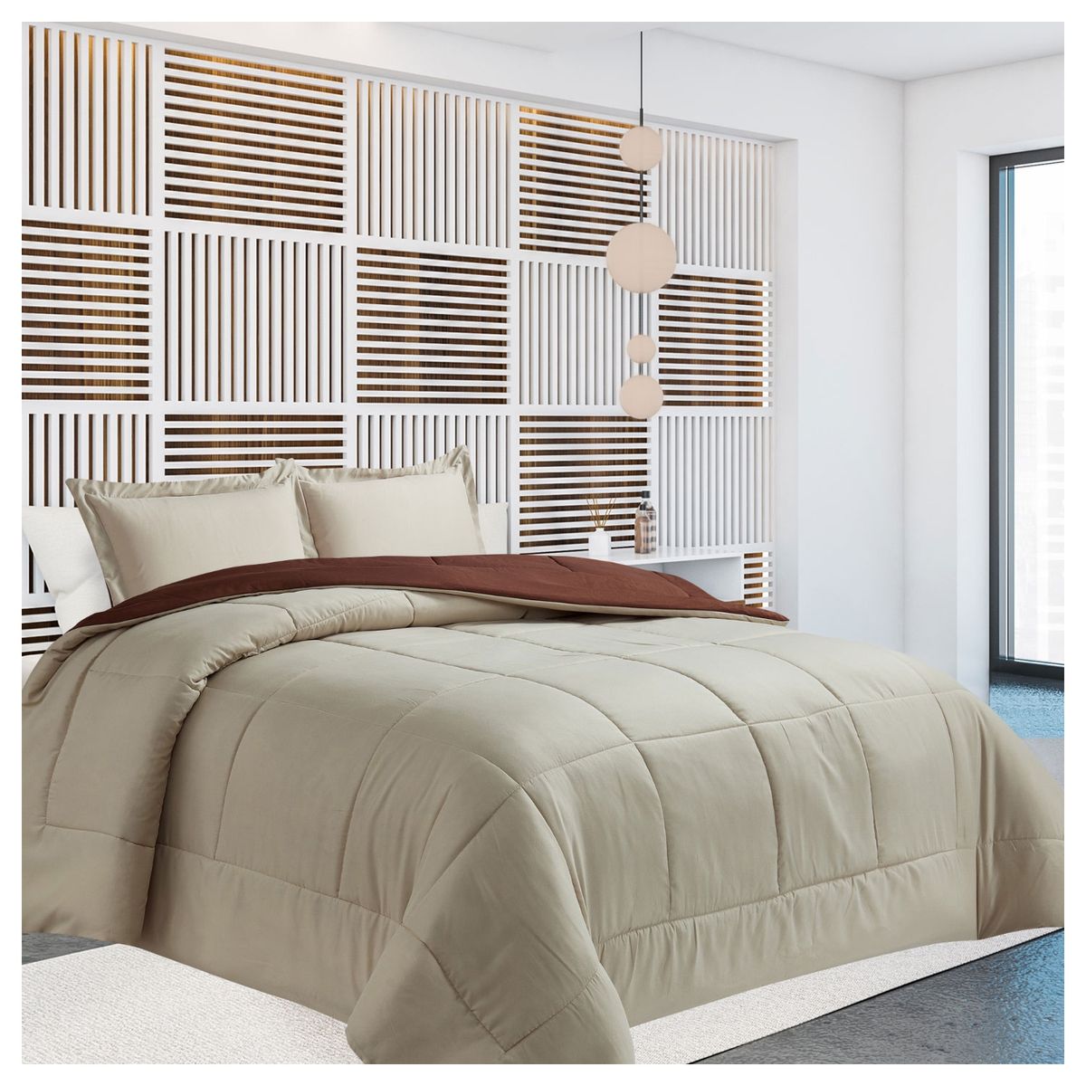 NOVAHUS - Plumón Reversible Marnie King