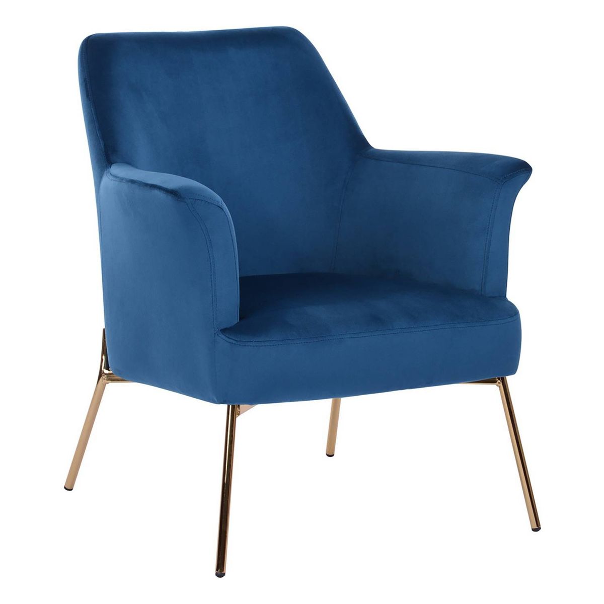 NOVAHUS - Poltrona Sitial Rose Lenglet Azul