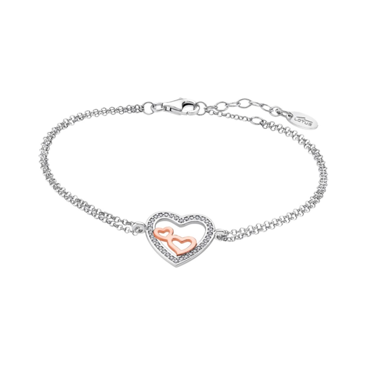 LOTUS SILVER - Pulsera LP1856-2/1 Lotus Silver Mujer Moments