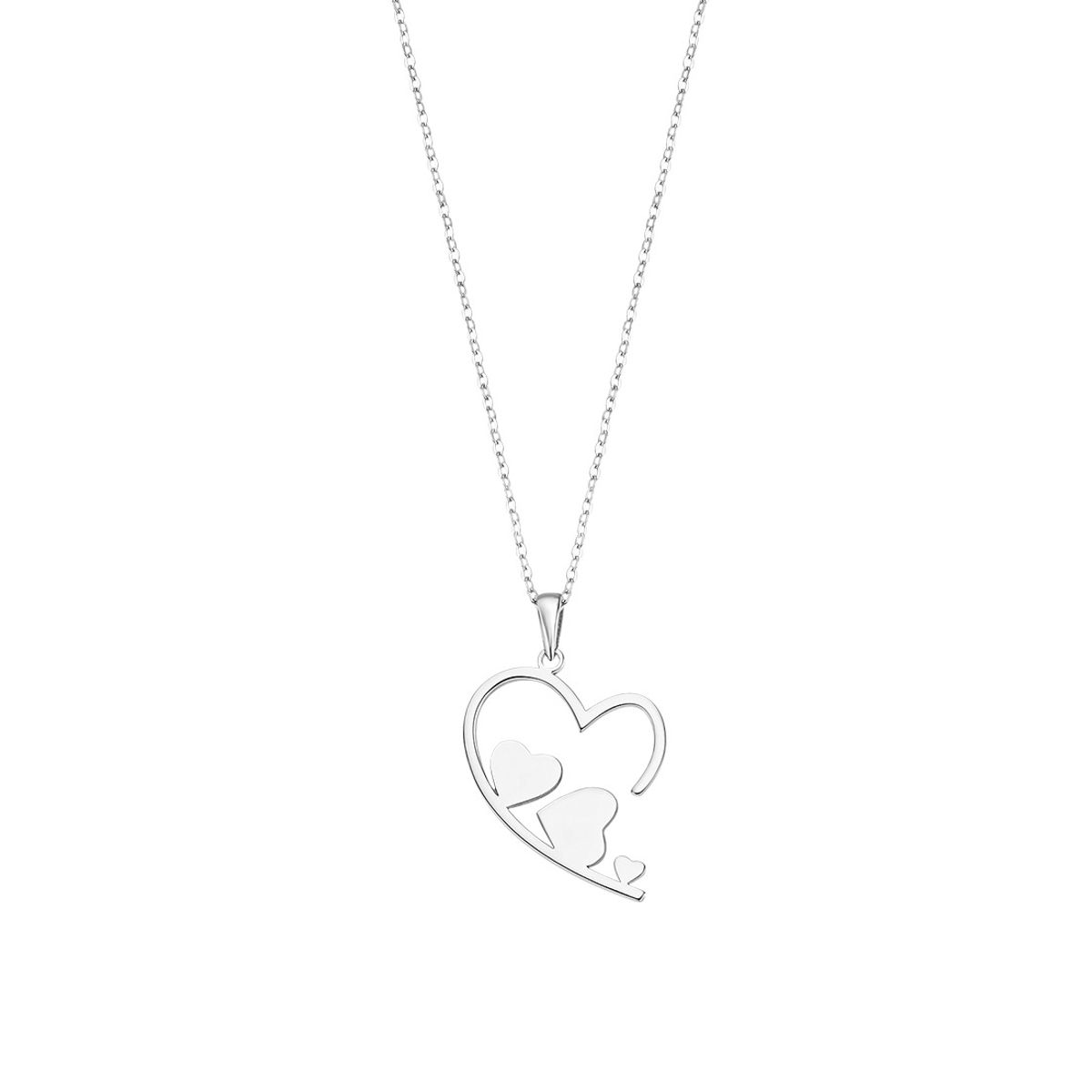 LOTUS SILVER - Collar LP3237-1/1 Lotus Silver Plateado Mujer Moments