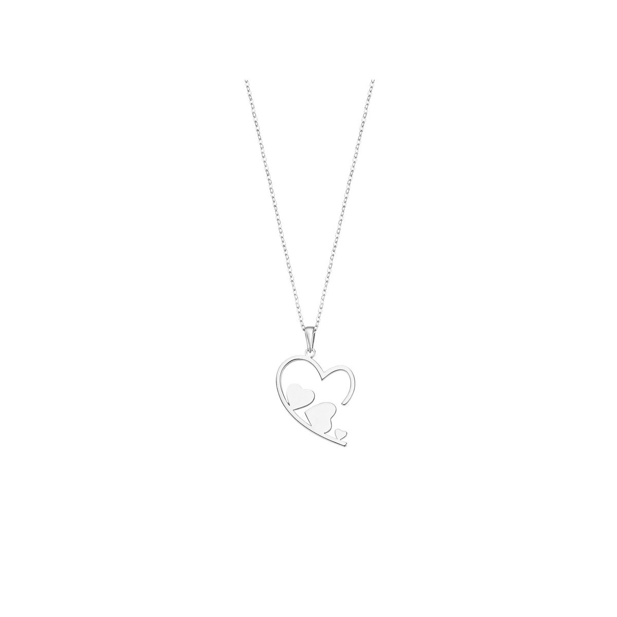 LOTUS SILVER - Collar LP3237-1/1 Lotus Silver Plateado Mujer Moments