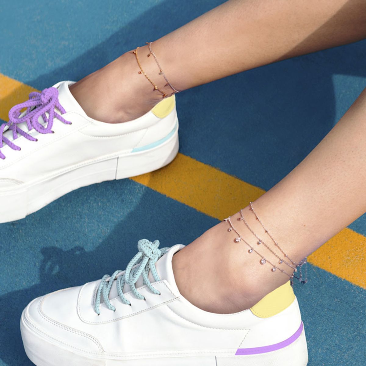 LOTUS SILVER - Tobillera LP3239-8/1 Lotus Silver Mujer Anklets