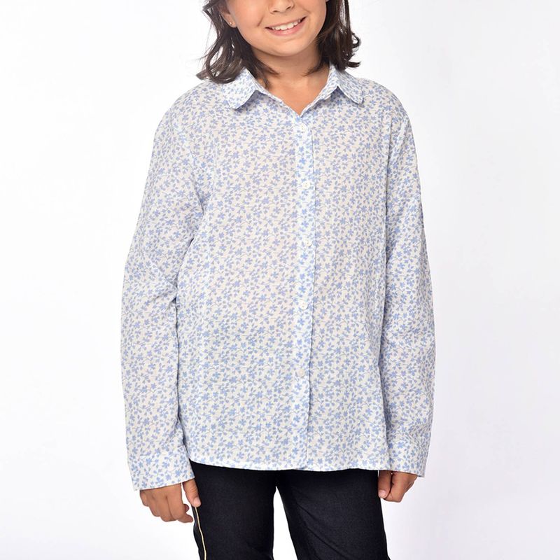 LINO - Camisa estampada con flores