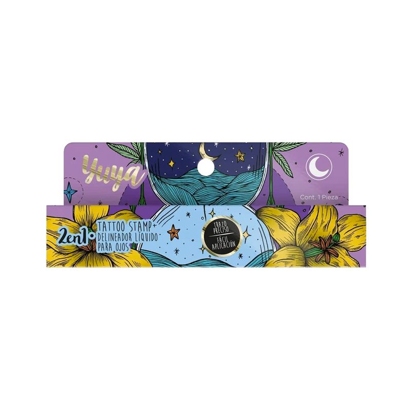 YUYA - Delineador Líquido 2 en 1 con Estampado "Luna" de Yuya
