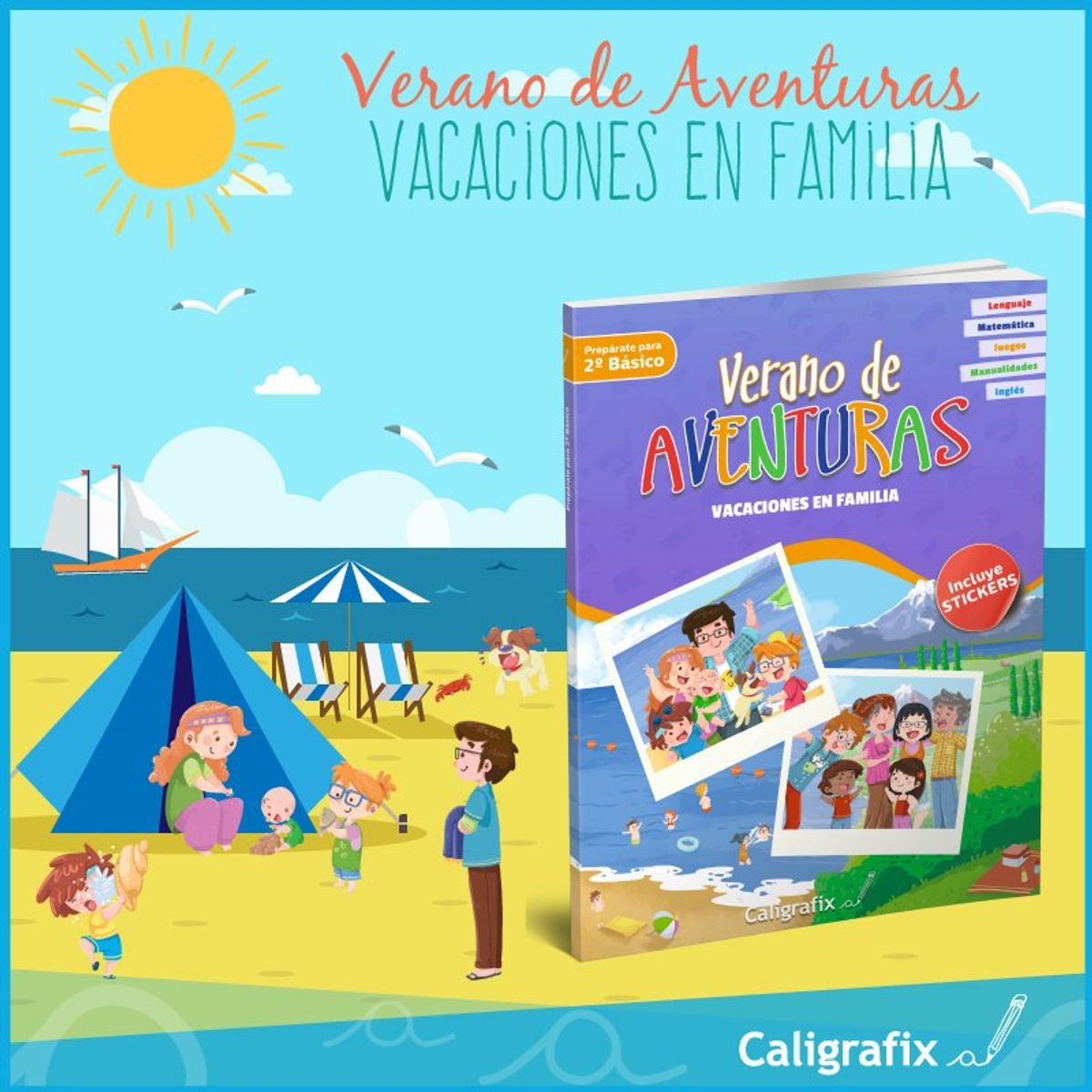 TOP10BOOKS - TEXTO Verano De Aventuras. Preparate Para 2 Básico