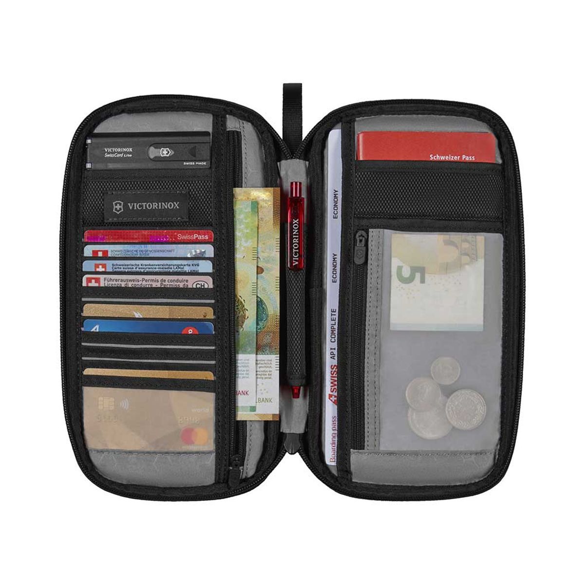 VICTORINOX - Portadocumento con protección RFDI 5.0 Victorinox