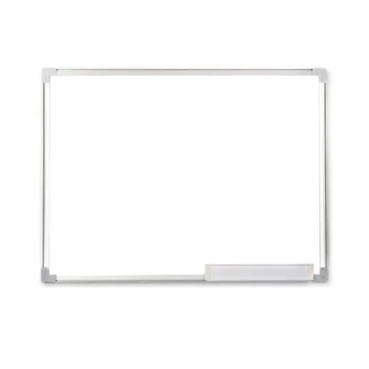 GENERICO - Pizarra Acrílica Blanca Magnética Borde Aluminio De 30x40