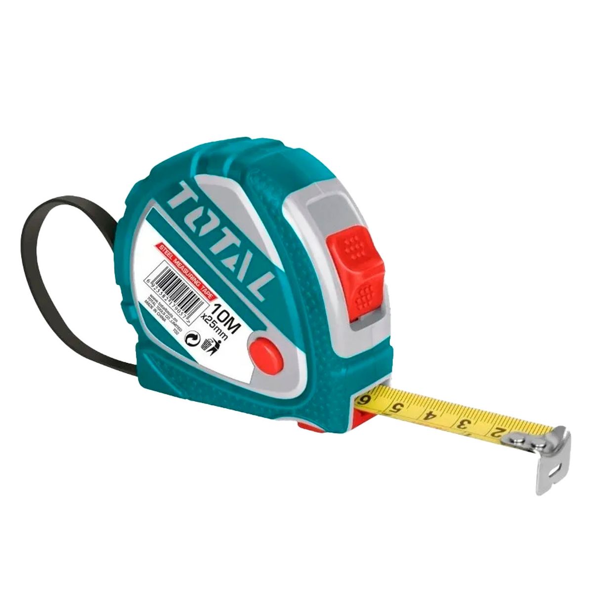 TOTAL TOOLS - Cinta Huincha Metrica De Acero 10m Total Tmt126101