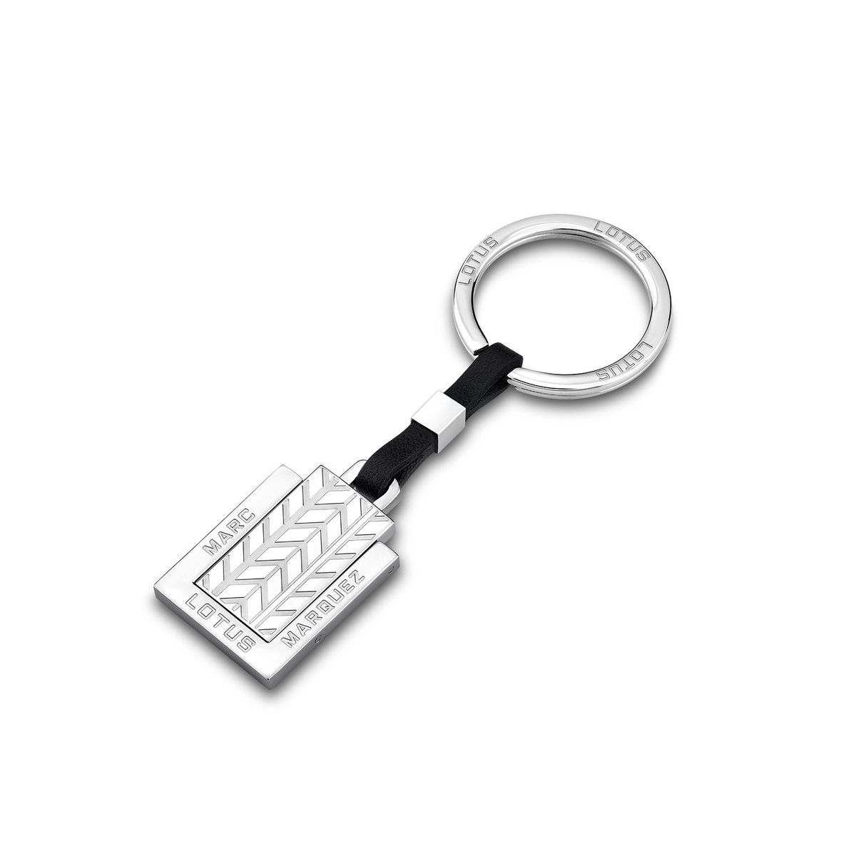 LOTUS STYLE - Llavero LS1762-7/1 para Hombre de Acero inoxidable