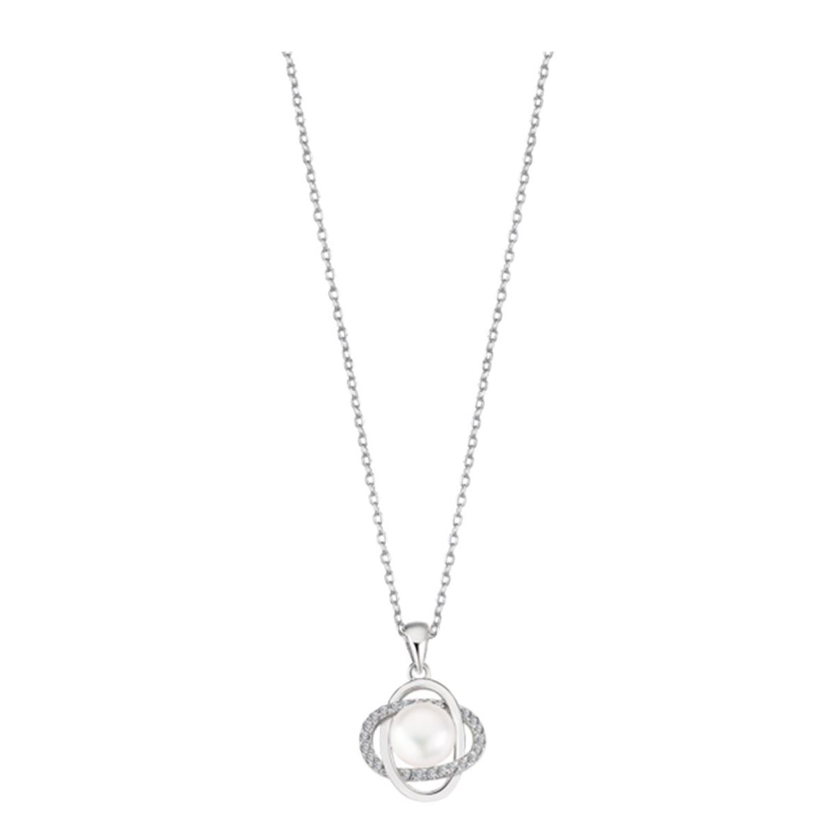 LOTUS SILVER - Collar LP3094-1/1 Lotus Silver Mujer Pearls
