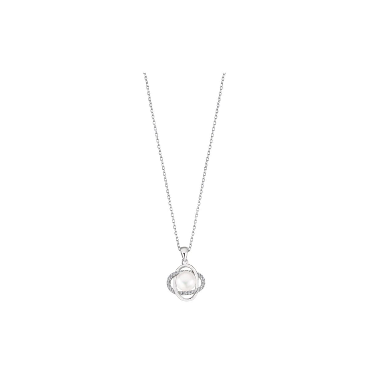 LOTUS SILVER - Collar LP3094-1/1 Lotus Silver Mujer Pearls