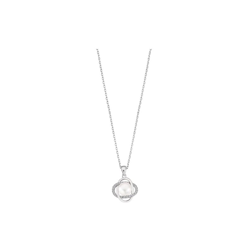 LOTUS SILVER - Collar LP3094-1/1 Lotus Silver Mujer Pearls