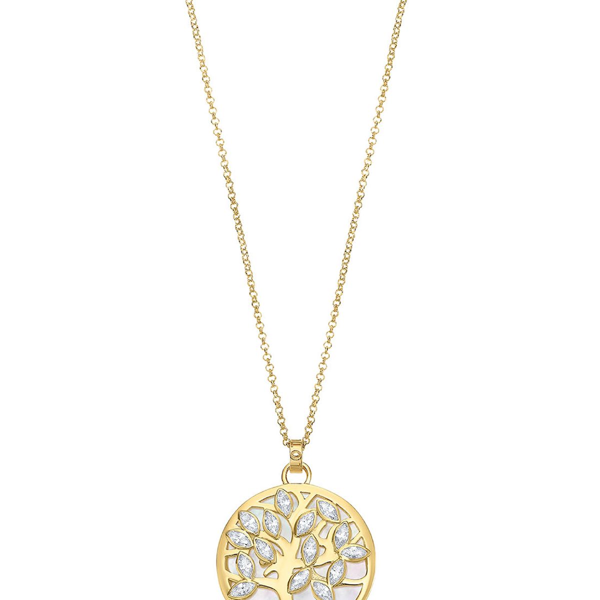 LOTUS SILVER - Collar LP1891-1/2 Lotus Silver Mujer Tree of Life