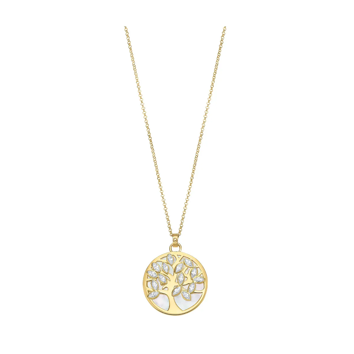 LOTUS SILVER - Collar LP1891-1/2 Lotus Silver Mujer Tree of Life