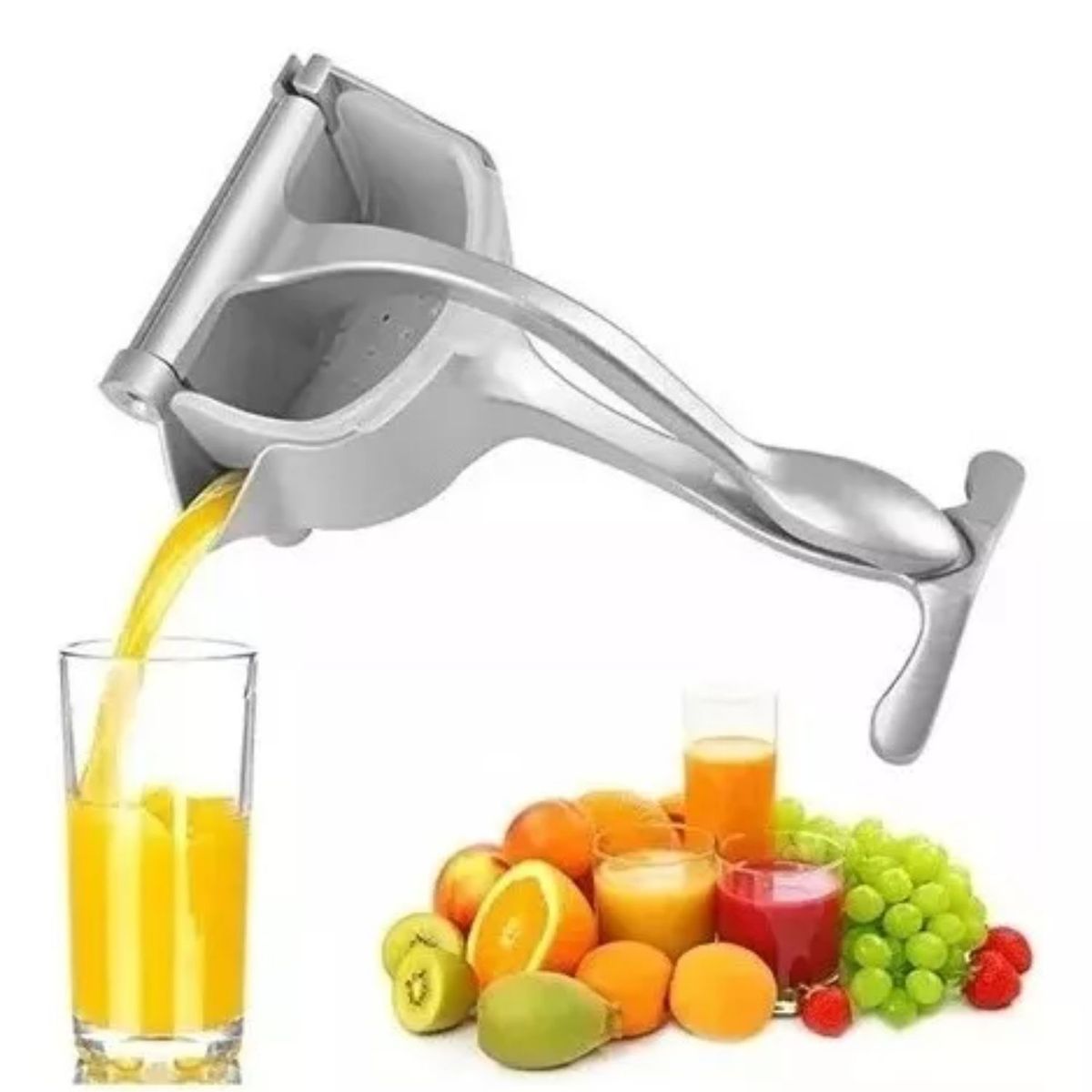 GENERICO - Exprimidor De Jugo Fruit Press