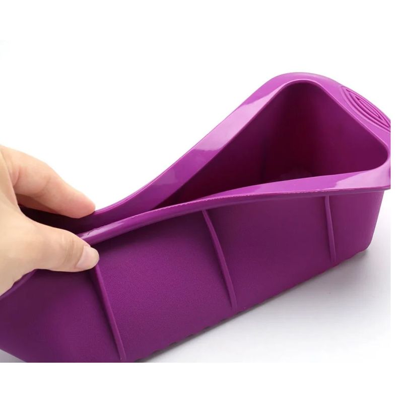 GENERICO - Molde Rectangular De Silicona Para Hornear..