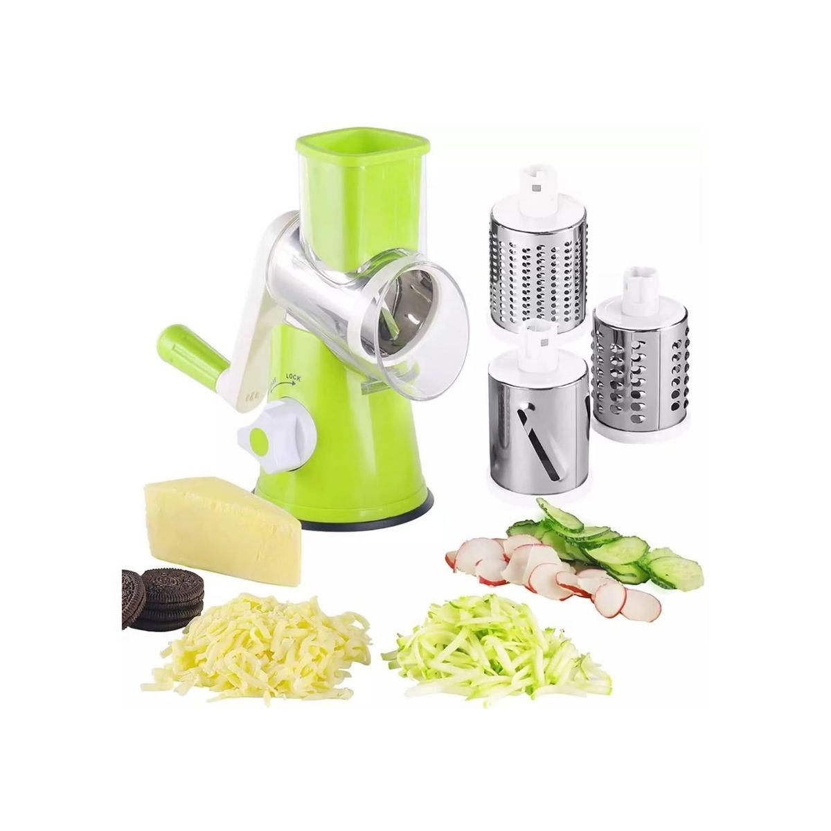 GENERICO - Rebanador Rallador De Verduras Vegetable Slicer