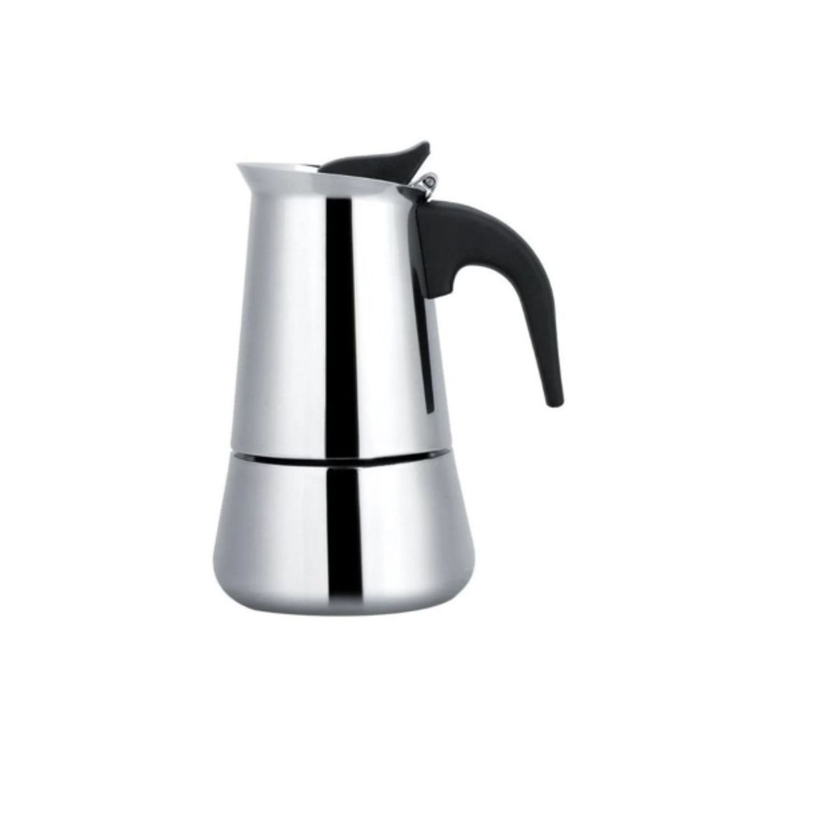 GENERICO - Cafetera Portátil De 4 Tazas Acero Inoxidable Moka Espresso..