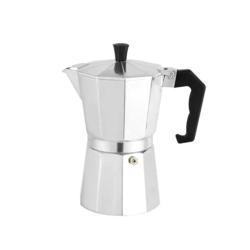 GENERICO - Mini Batidor Revolvedor De Leche + Cafetera Italiana 3 Tazas