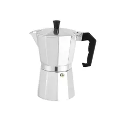 GENERICO - Mini Batidor Revolvedor De Leche + Cafetera Italiana 3 Tazas