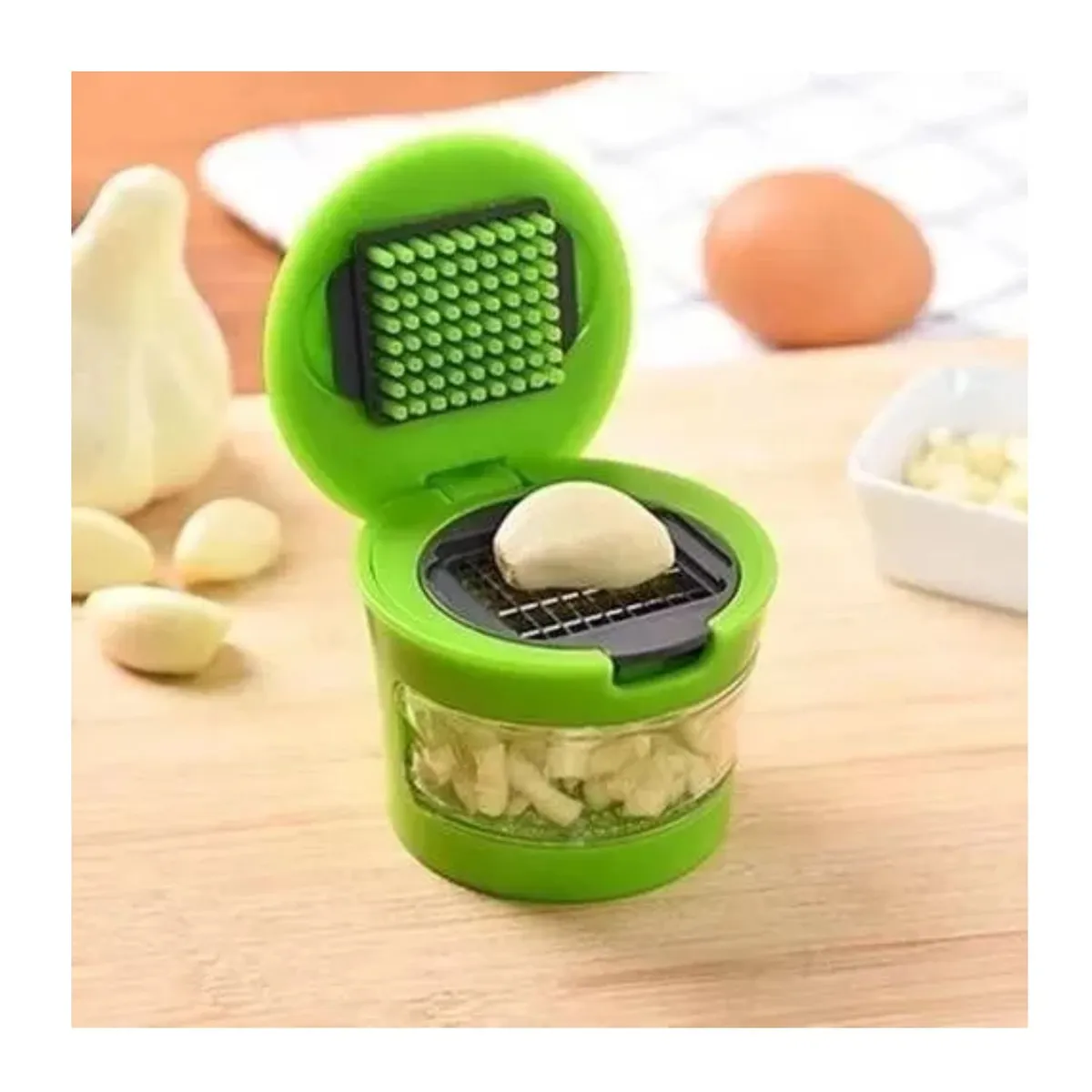 GENERICO - Moledor Picador Cortador Rallador De Ajo Cocina