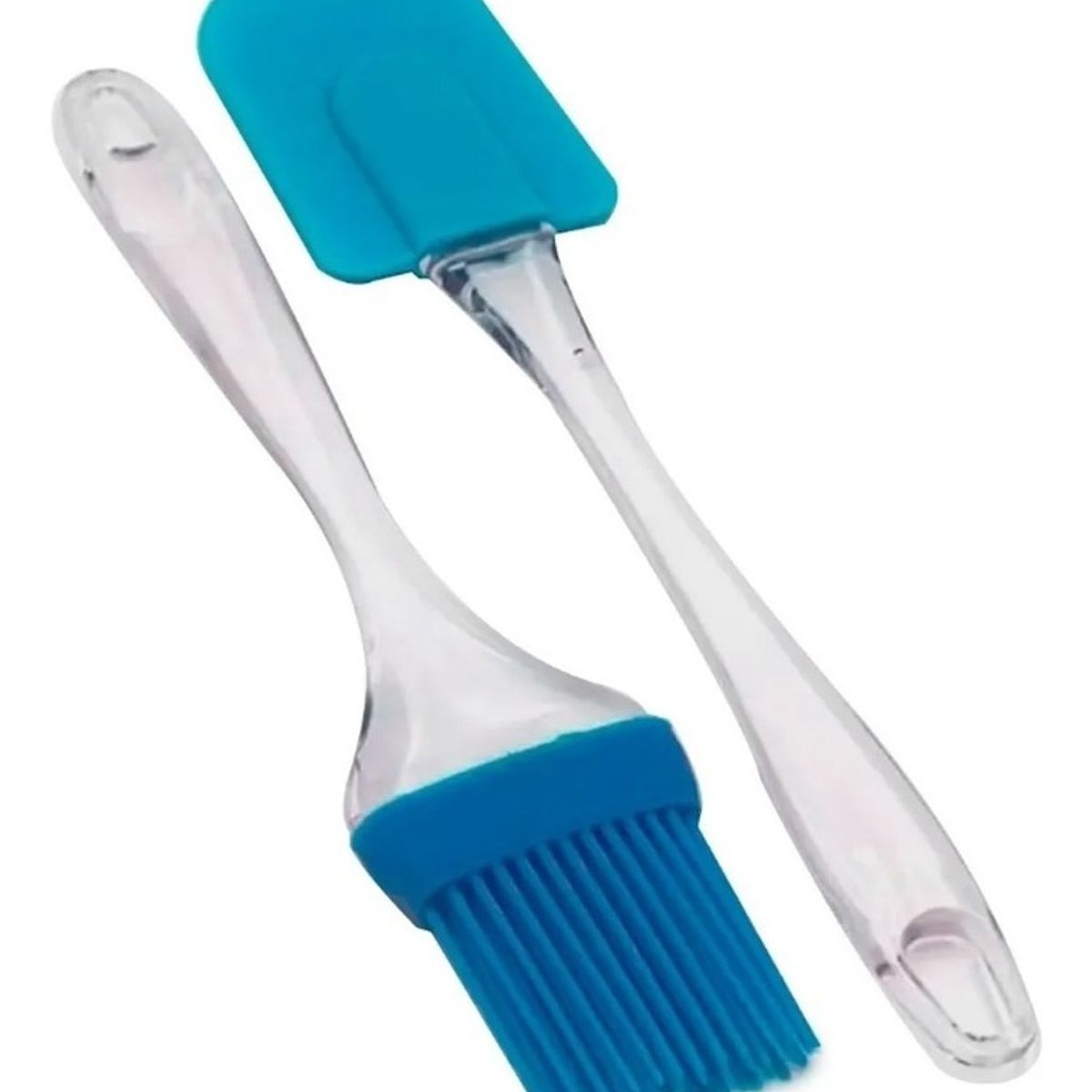 GENERICO - Set De Brocha Y Mezquino De Silicona Para Reposteria.